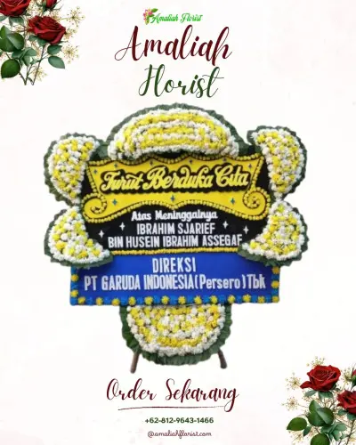 Papan Bunga Duka di Debong Lor