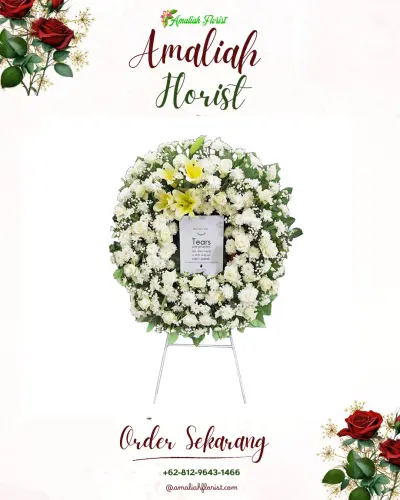 Krans Bunga Duka Cita di Debong Lor